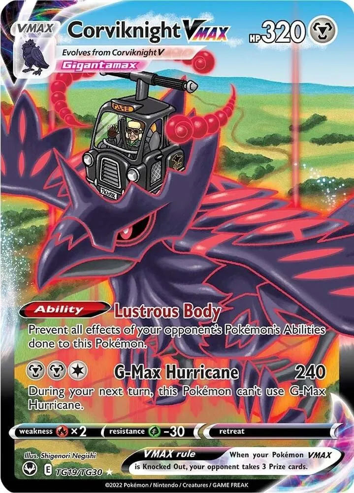 Corviknight VMAX — SWSH12: Silver Tempest Trainer Gallery — Pokémon