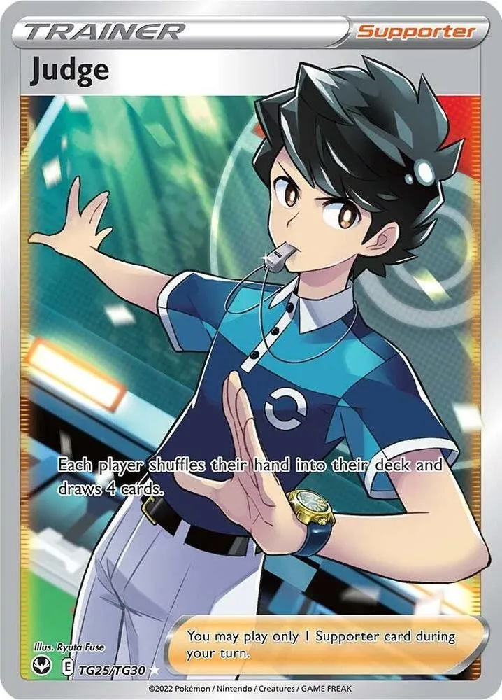 Judge — SWSH12: Silver Tempest Trainer Gallery — Pokemon
