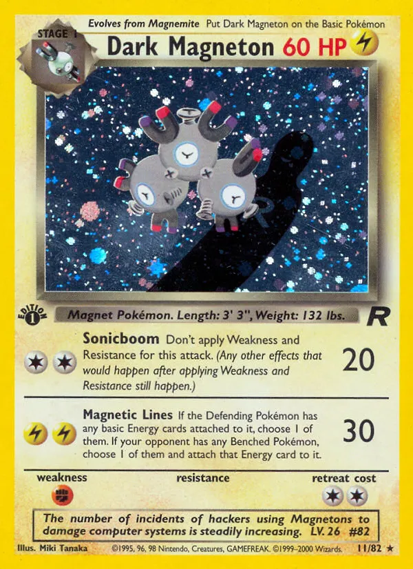 Dark Magneton — Team Rocket — Pokémon