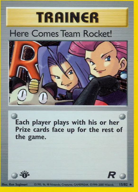 Et voila les Team Rocket ! — Team Rocket — Pokémon