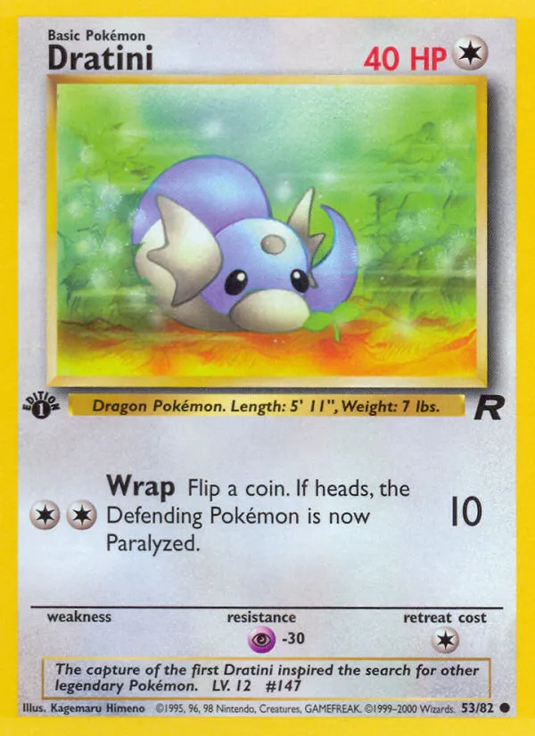 Dratini — Team Rocket — Pokémon