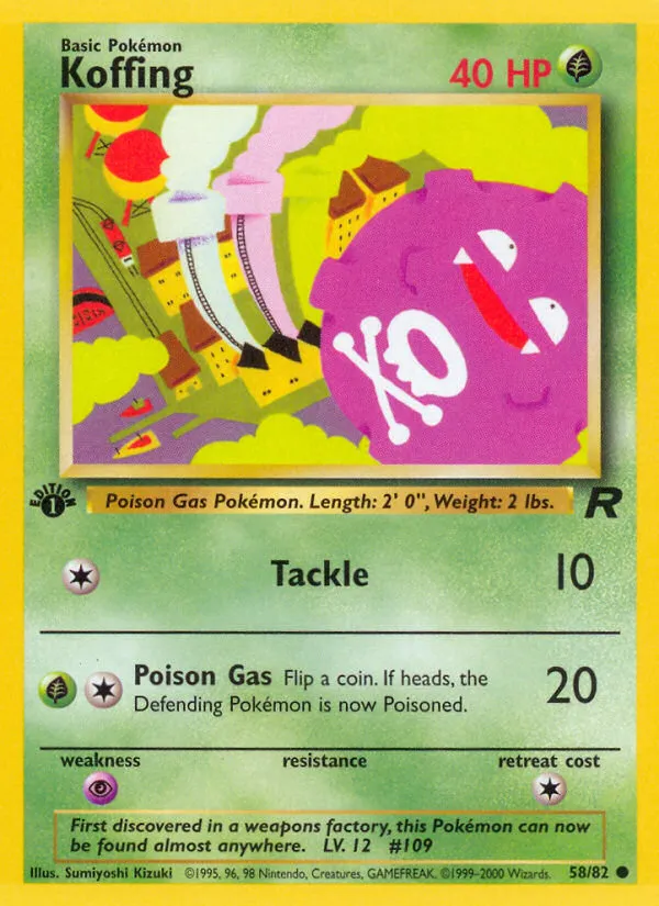 Smogo from Team Rocket - Pokemon