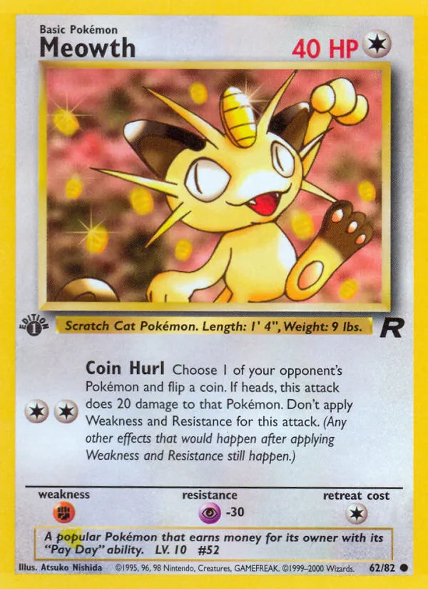 Meowth — Team Rocket — Pokémon