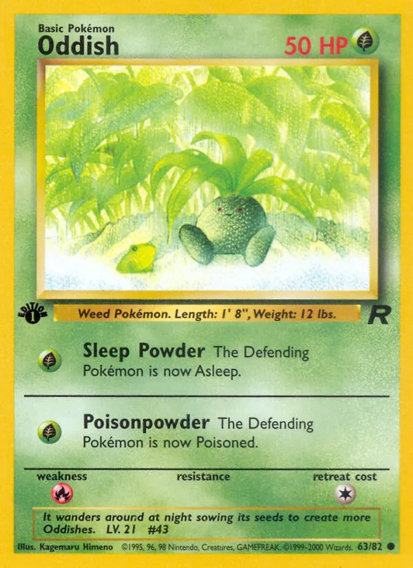 Mystherbe — Team Rocket — Pokémon