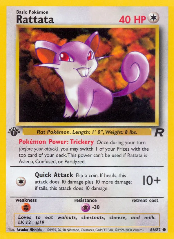 Rattata — Team Rocket — Pokemon