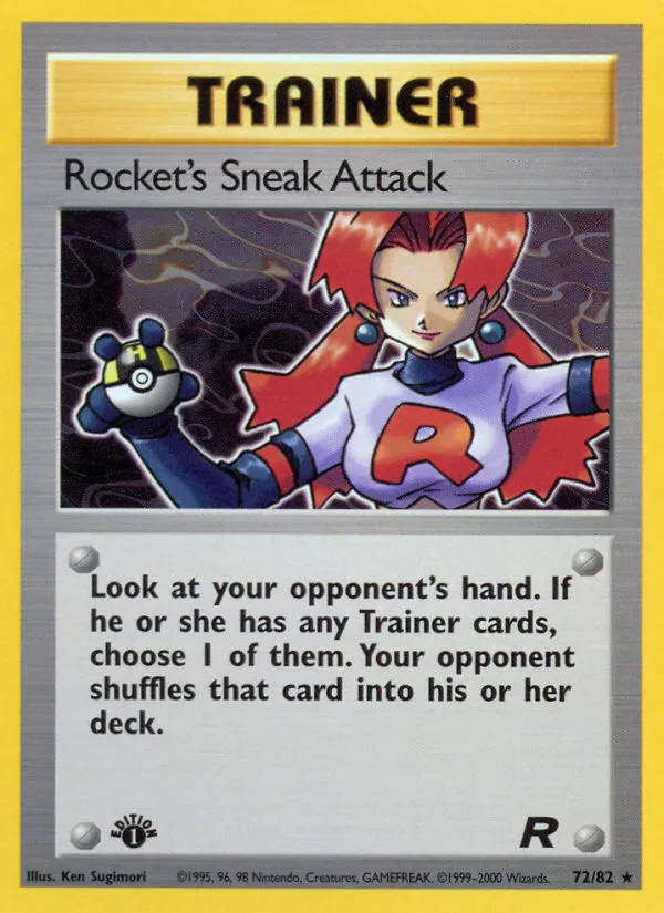 Rocket's Sneak Attack — Team Rocket — Pokémon