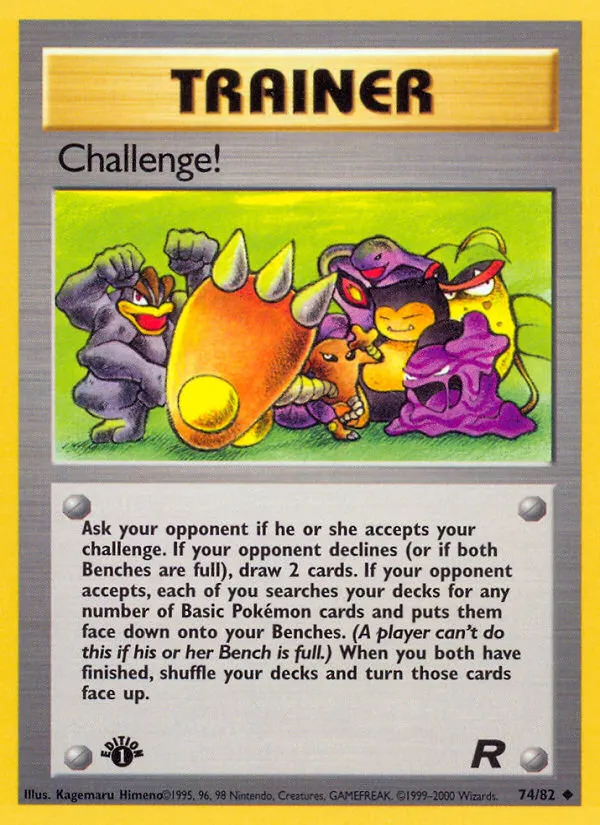Challenge! — Team Rocket — Pokemon