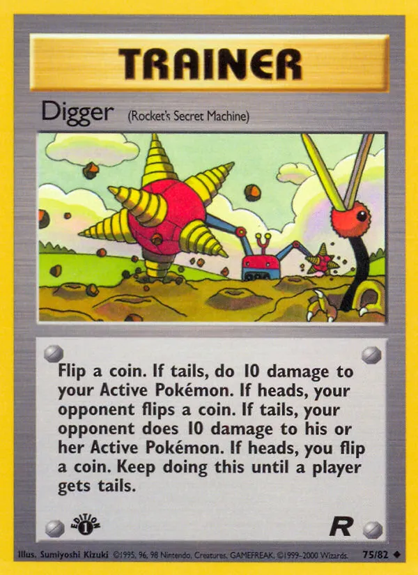 Digger — Team Rocket — Pokémon