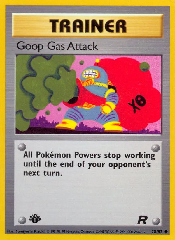 Goop Gas Attack — Team Rocket — Pokémon