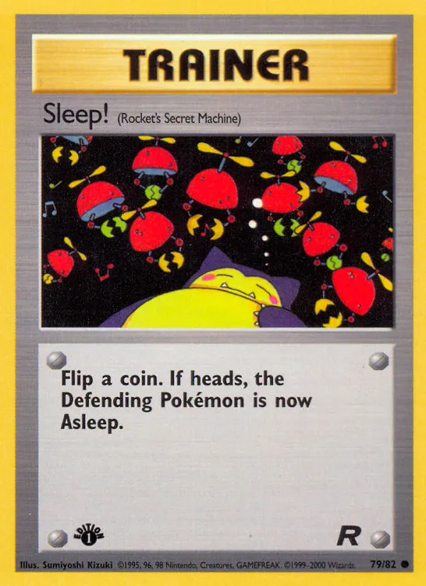 Sleep! — Team Rocket — Pokémon