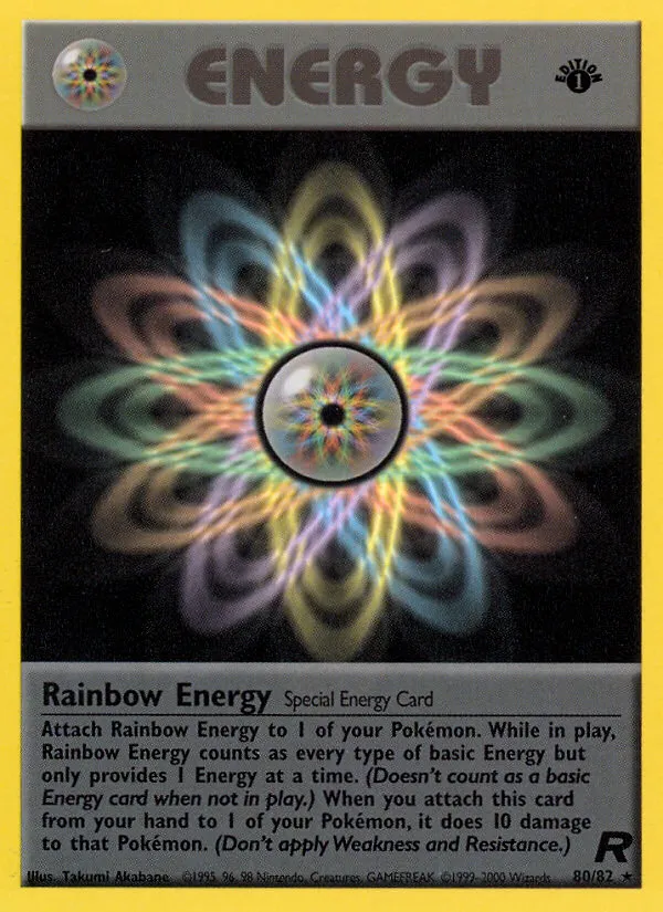 Énergie Multicolore — Team Rocket — Pokémon