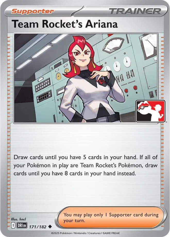 Team Rocket's Ariana — Prize Pack Series Cards — Pokemon