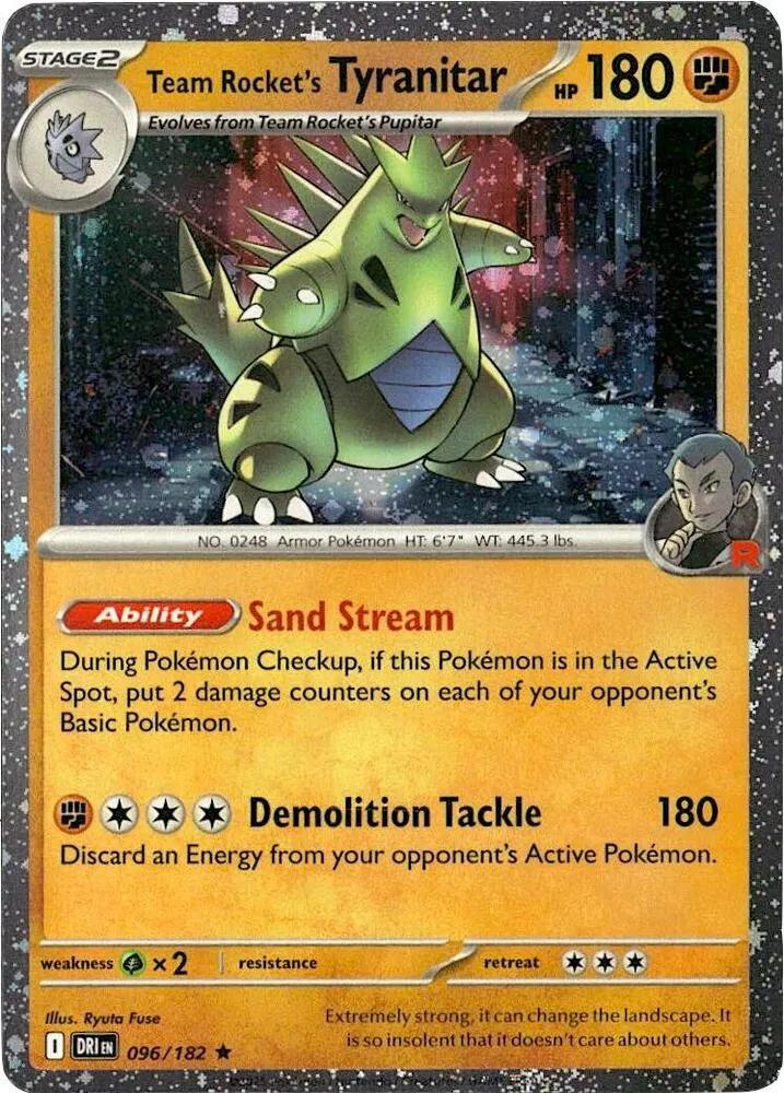 Tyranocif de la Team Rocket — Miscellaneous Cards & Products — Pokemon