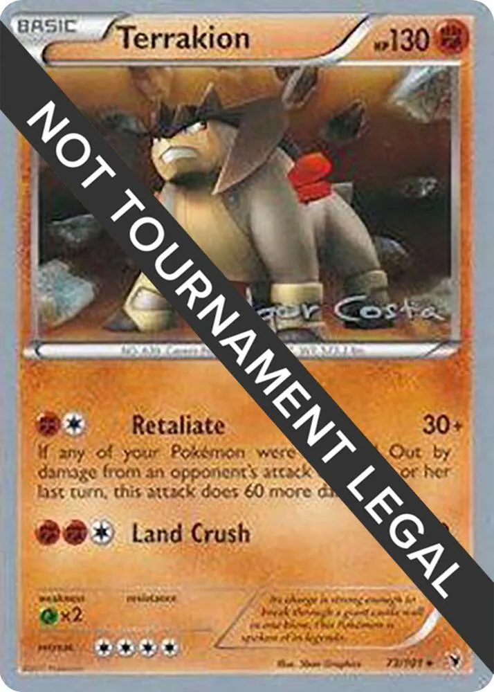 Terrakion — World Championship Decks — Pokemon