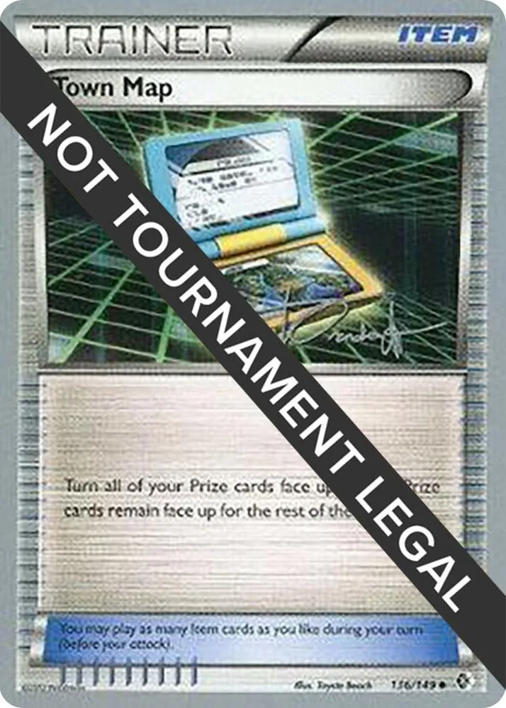 Town Map — World Championship Decks — Pokemon