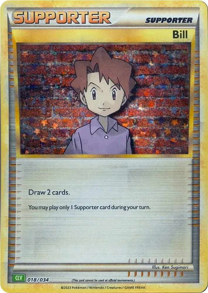Bill — Trading Card Game Classic — Pokémon