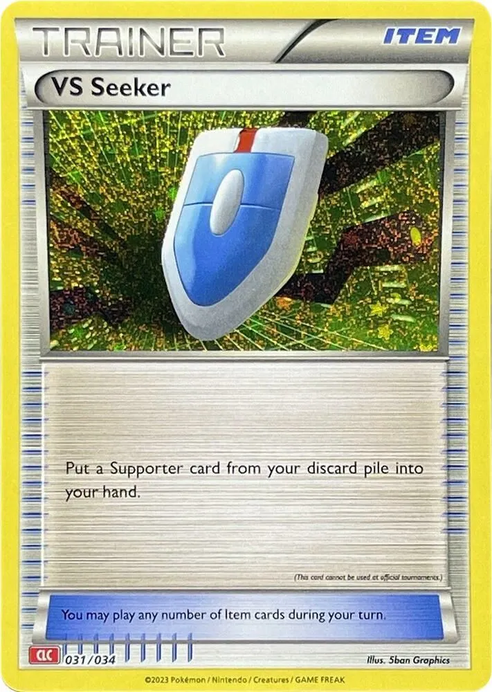 VS Seeker — Trading Card Game Classic — Pokemon