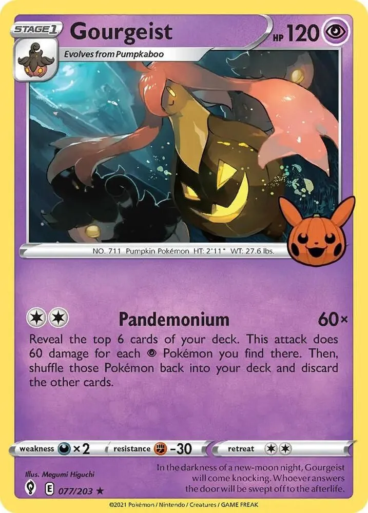 Gourgeist — Trick or Trade BOOster Bundle — Pokémon
