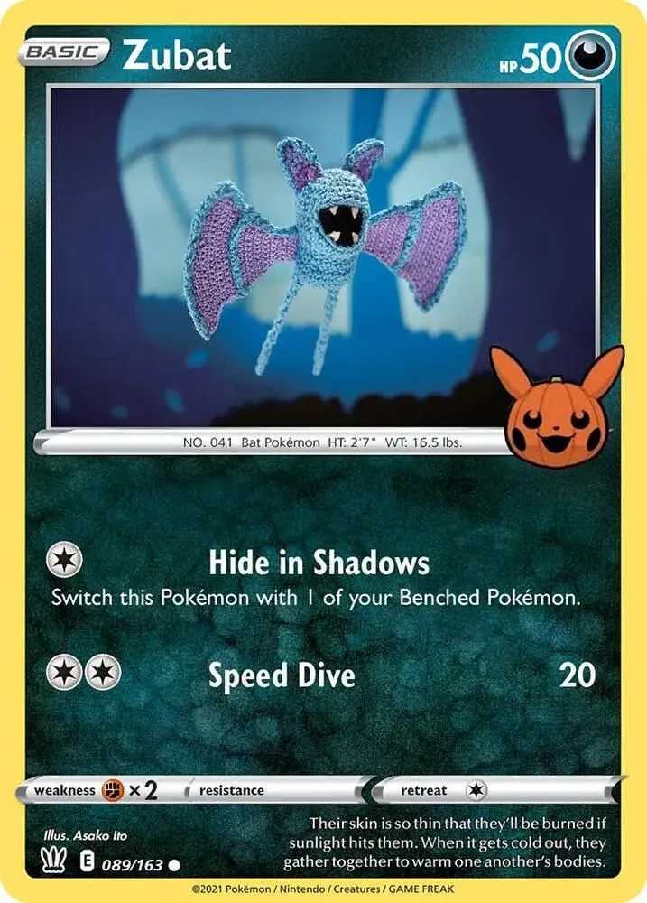 Zubat — Trick or Trade BOOster Bundle — Pokémon