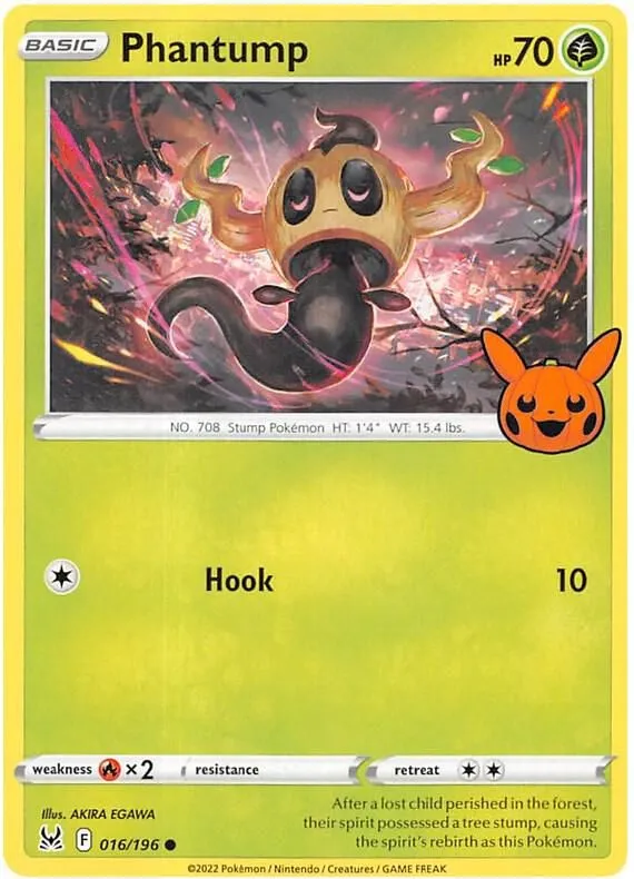 Phantump — Trick or Trade BOOster Bundle 2023 — Pokémon