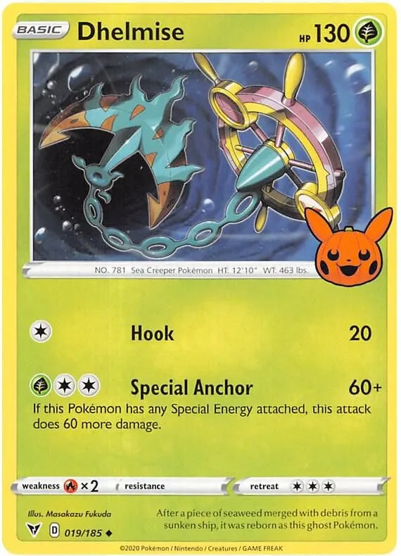 Dhelmise — Trick or Trade BOOster Bundle 2023 — Pokémon