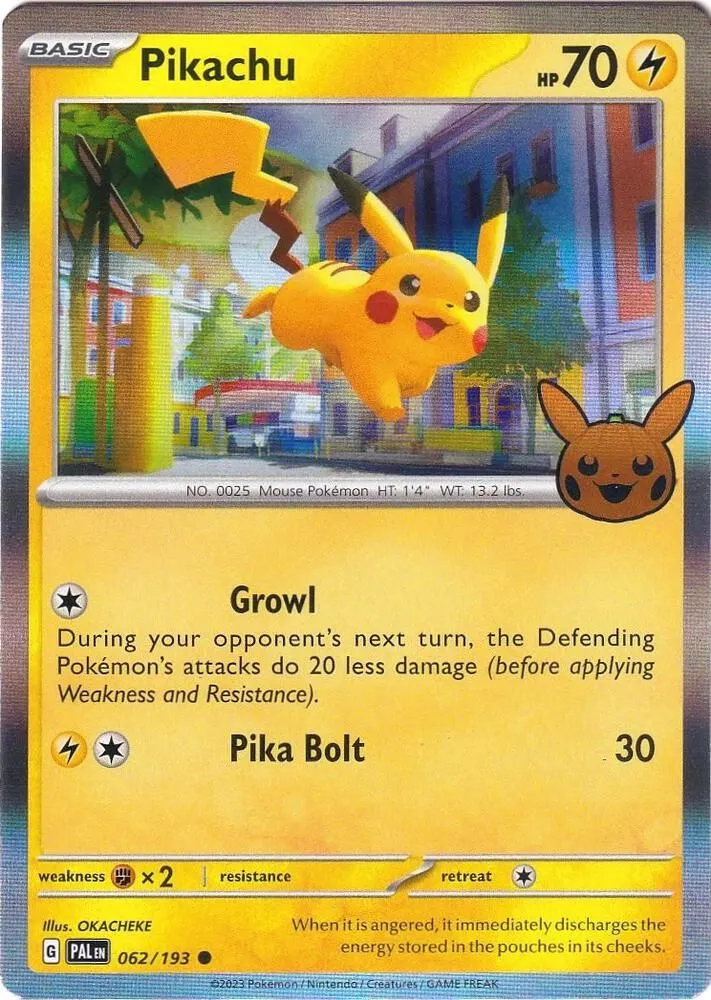 Pikachu — Trick or Trade BOOster Bundle 2023 — Pokémon