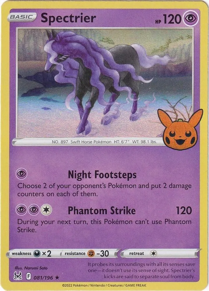 Spectrier — Trick or Trade BOOster Bundle 2023 — Pokémon