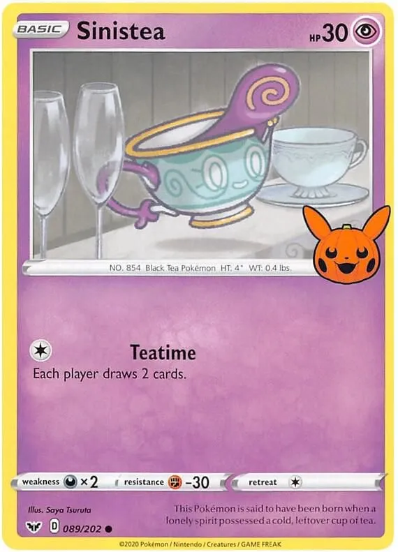 Sinistea — Trick or Trade BOOster Bundle 2023 — Pokémon