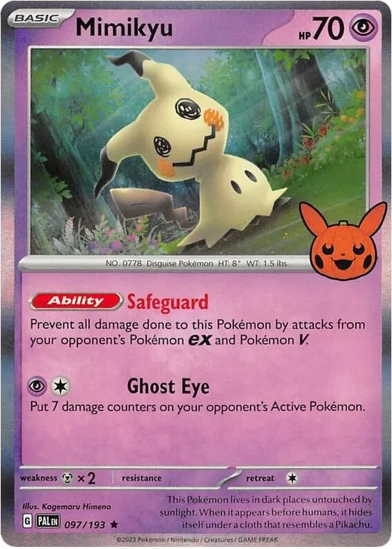Mimikyu — Trick or Trade BOOster Bundle 2023 — Pokémon