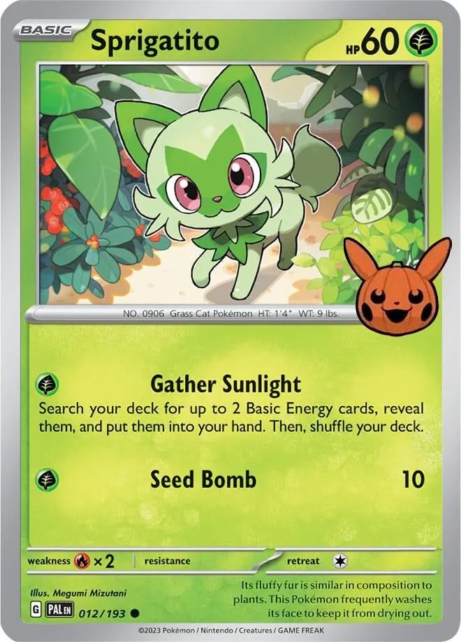 Sprigatito — Trick or Trade BOOster Bundle 2024 — Pokémon