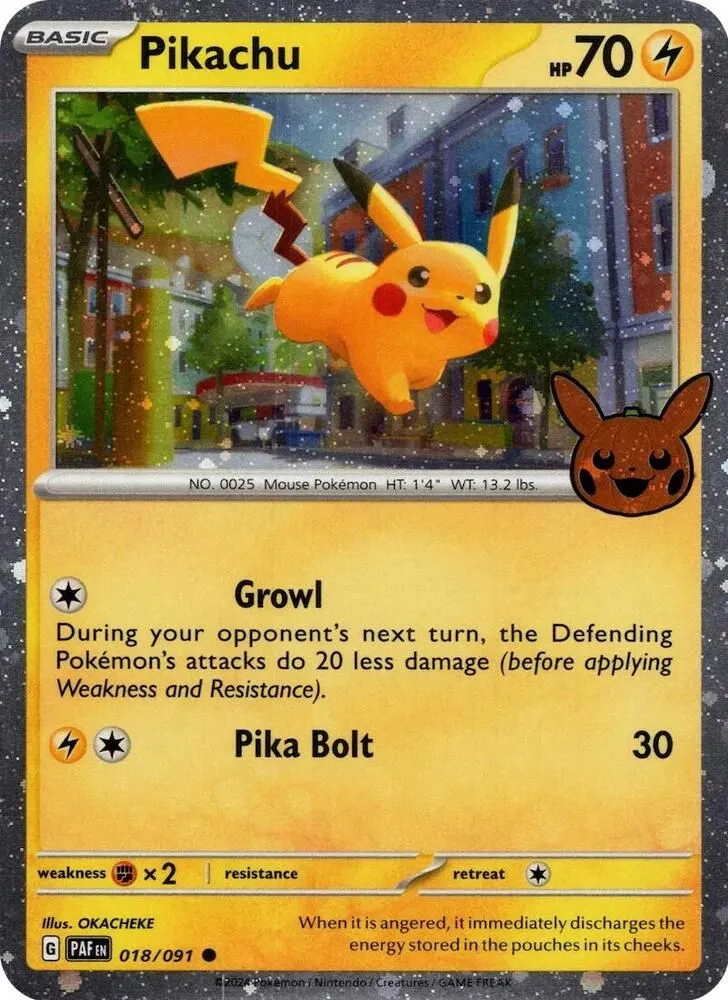 Pikachu — Trick or Trade BOOster Bundle 2024 — Pokémon