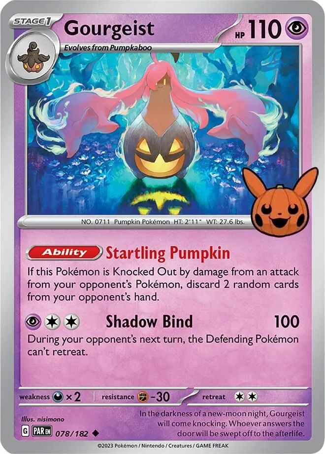 Gourgeist — Trick or Trade BOOster Bundle 2024 — Pokémon