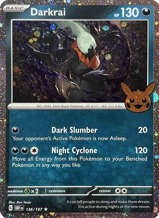 Darkrai — Trick or Trade BOOster Bundle 2024 — Pokémon