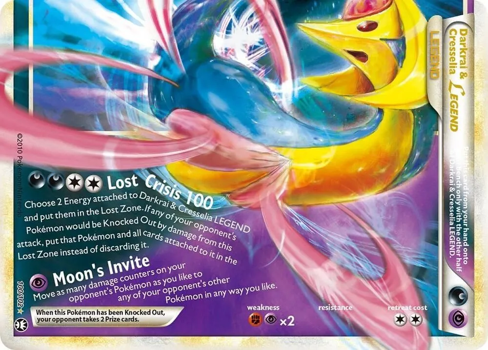 Darkrai & Cresselia LÉGENDE — Triumphant — Pokemon