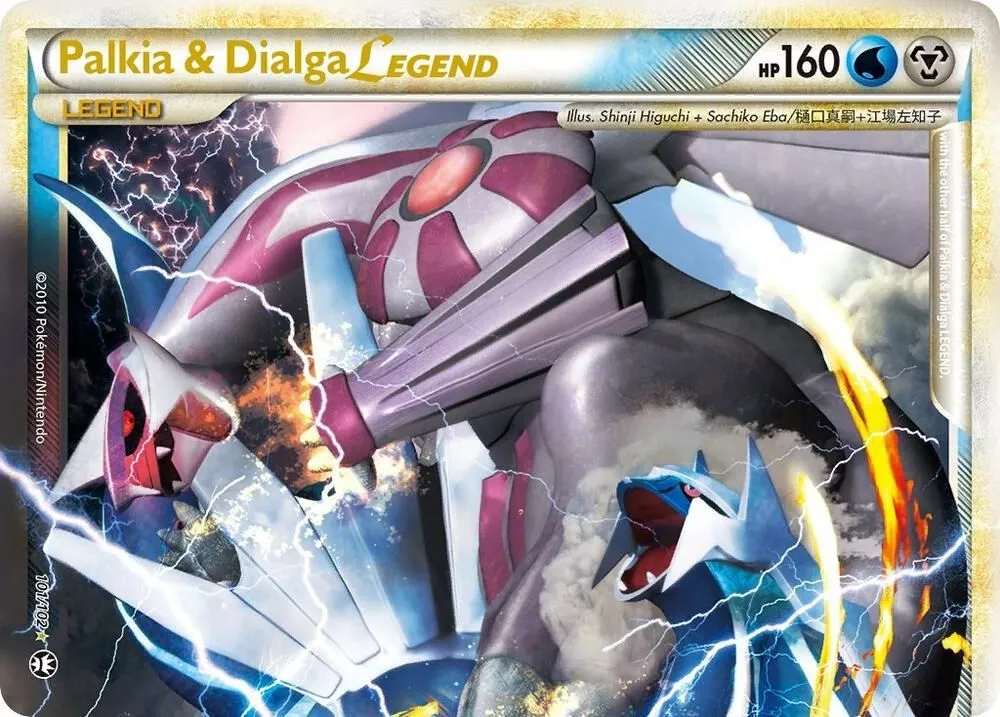 Palkia & Dialga LÉGENDE — Triumphant — Pokemon