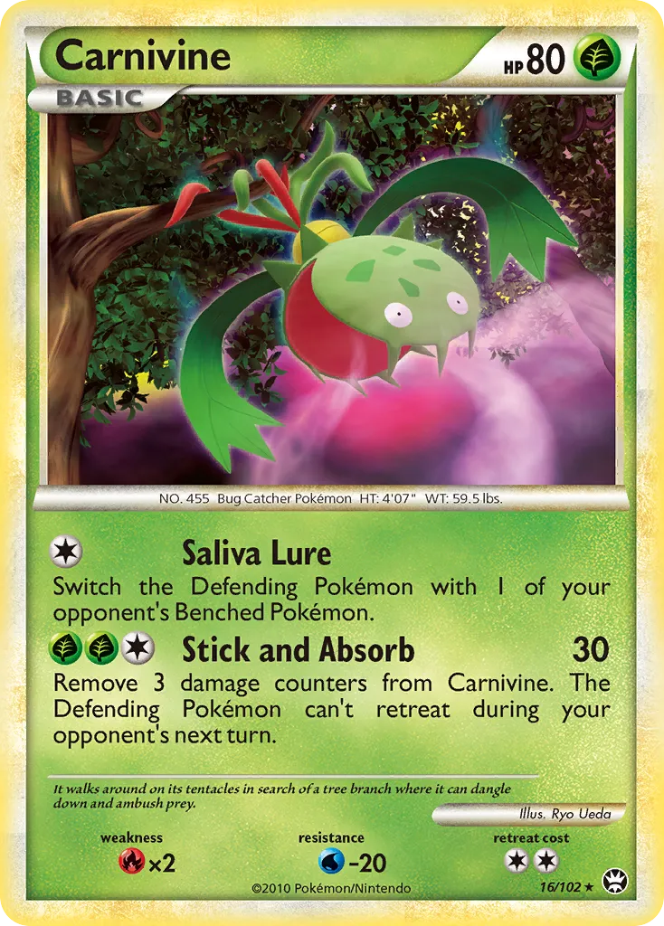 Carnivine — Triumphant — Pokemon