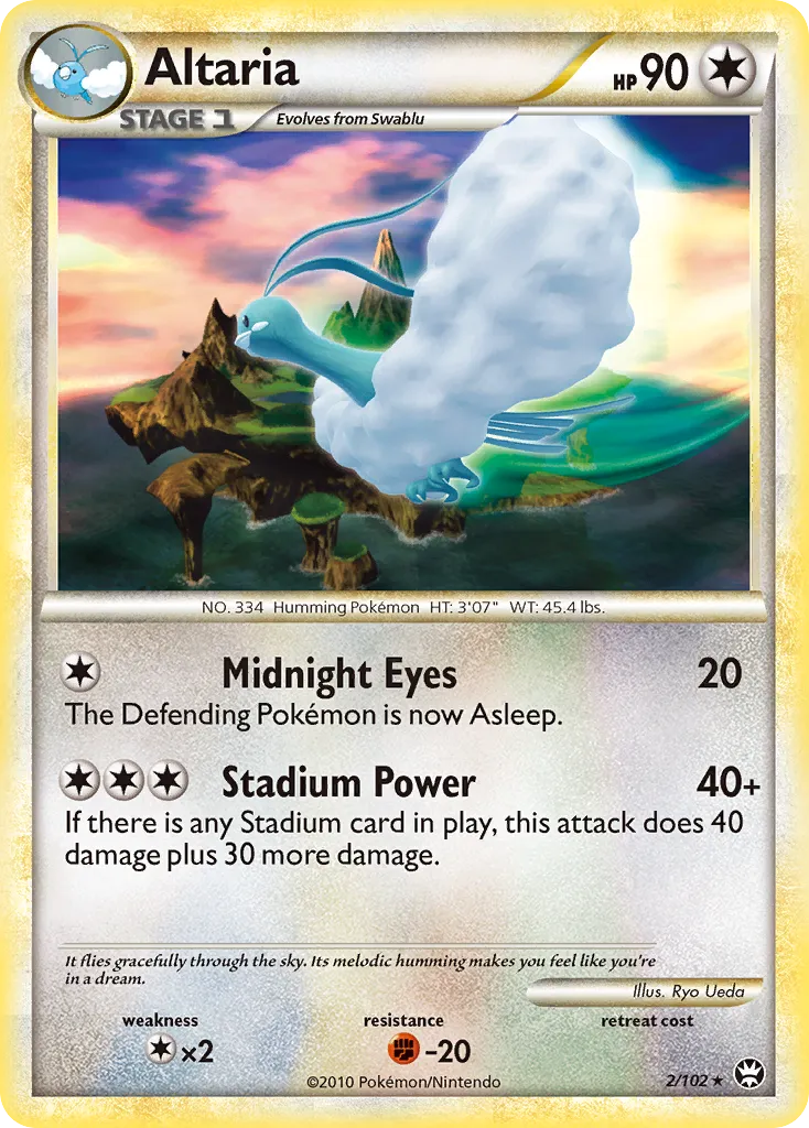Altaria — Triumphant — Pokemon