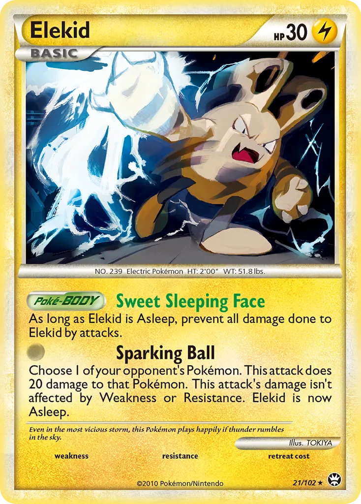 Elekid — Triumphant — Pokemon