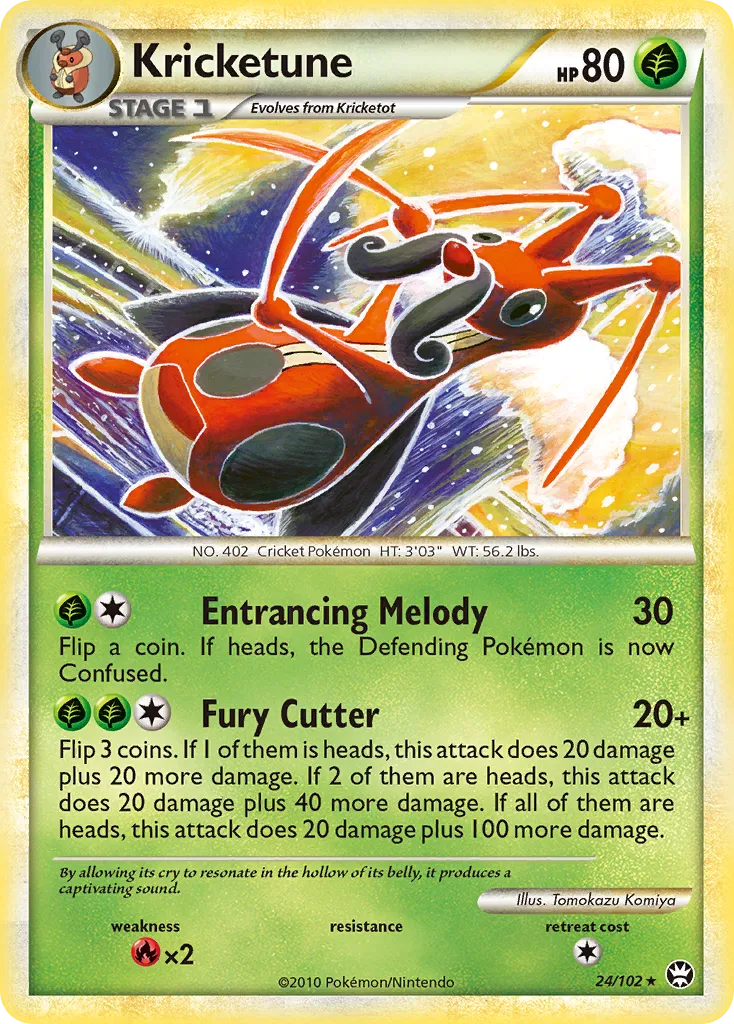 Kricketune — Triumphant — Pokemon