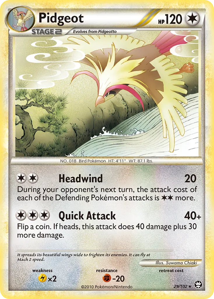 Pidgeot — Triumphant — Pokemon