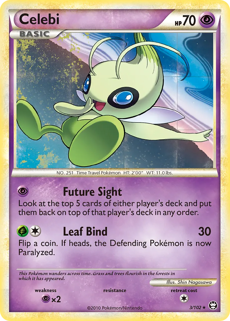 Celebi — Triumphant — Pokemon