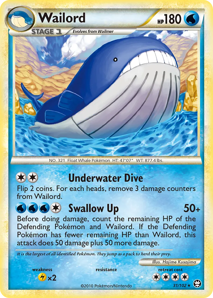 Wailord — Triumphant — Pokemon
