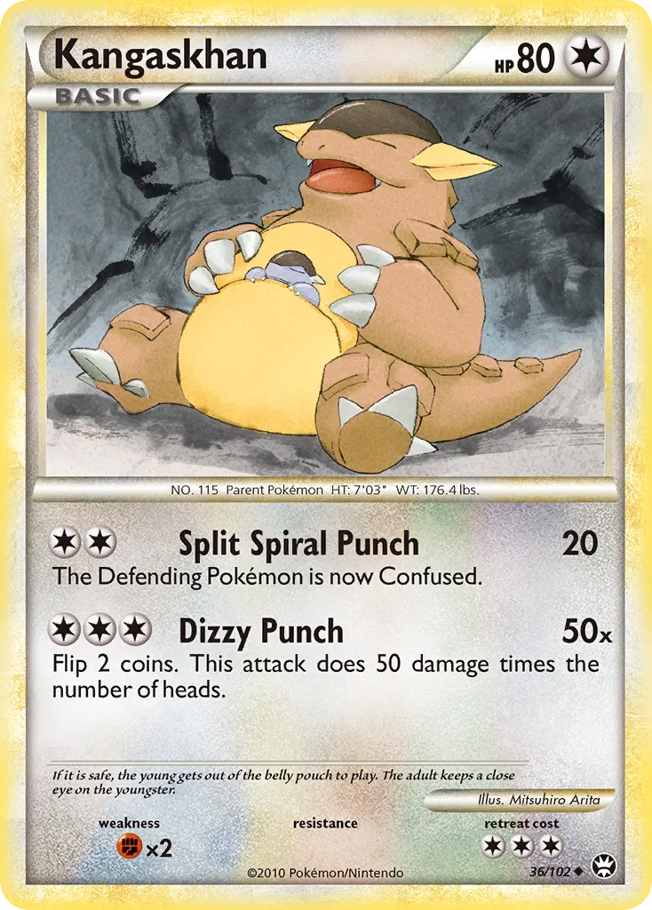 Kangaskhan — Triumphant — Pokemon