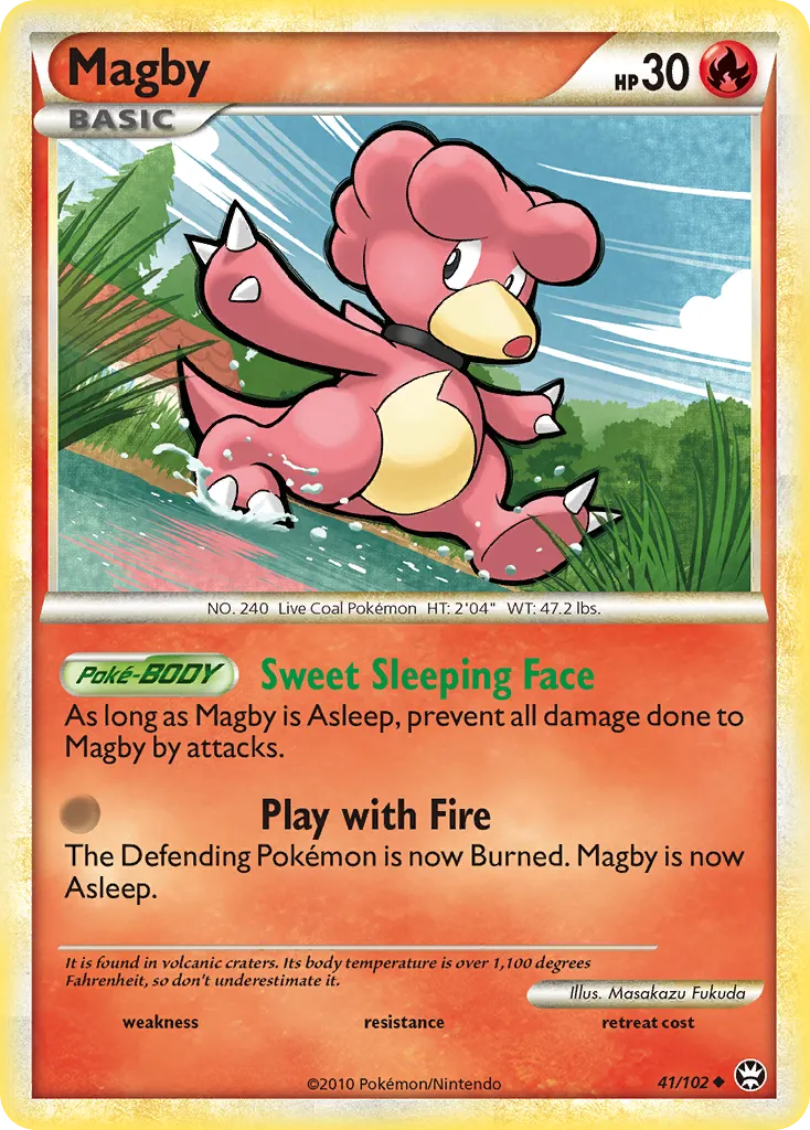 Magby — Triumphant — Pokemon