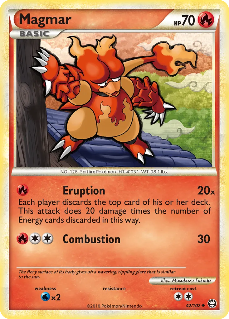 Magmar — Triumphant — Pokemon