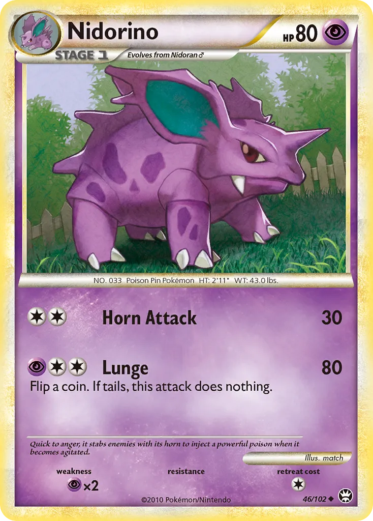 Nidorino — Triumphant — Pokemon