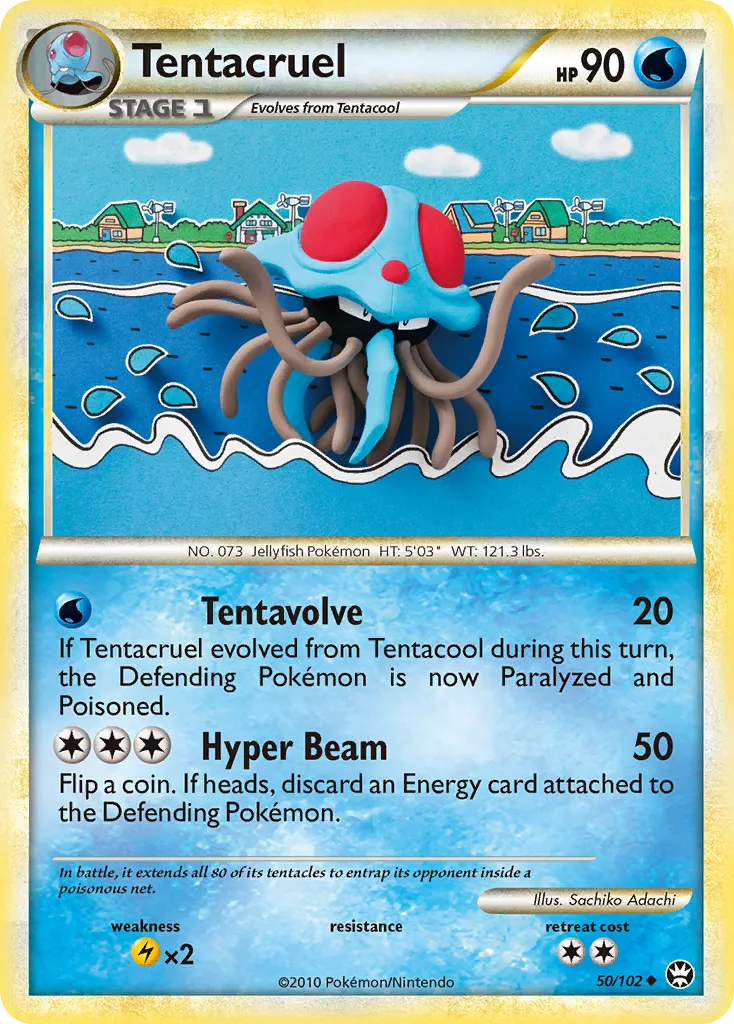 Tentacruel from Triumphant - Pokemon