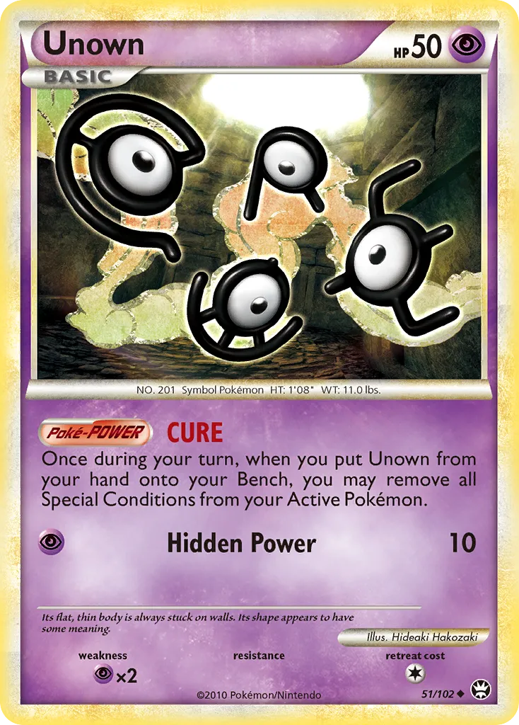 Unown — Triumphant — Pokemon