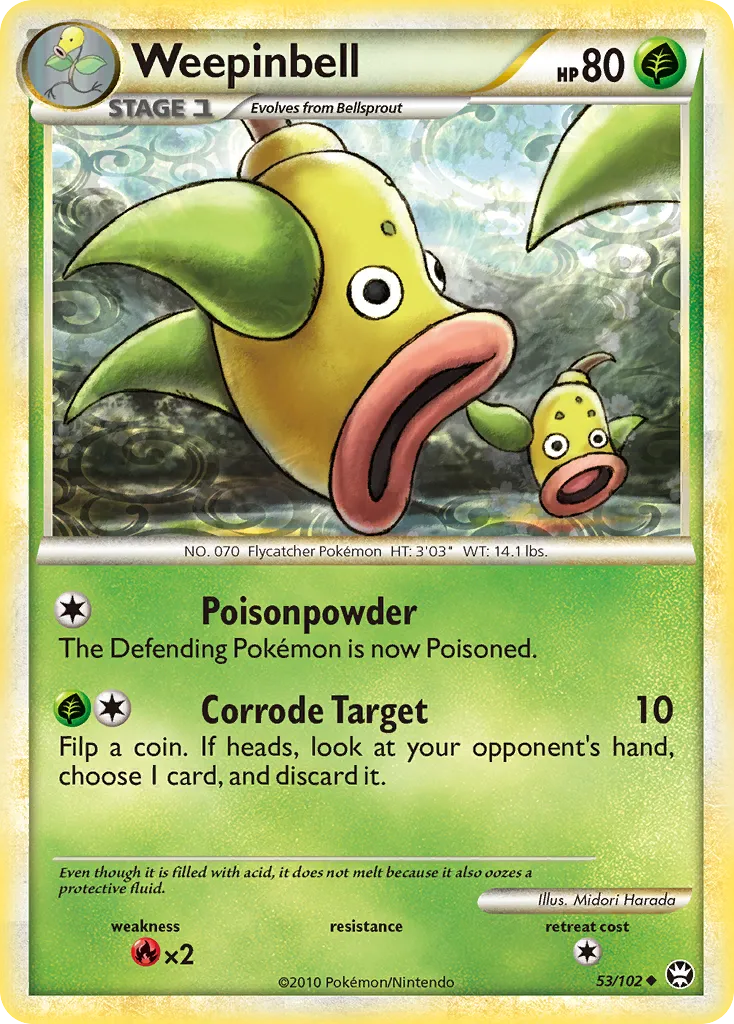 Boustiflor — Triumphant — Pokemon