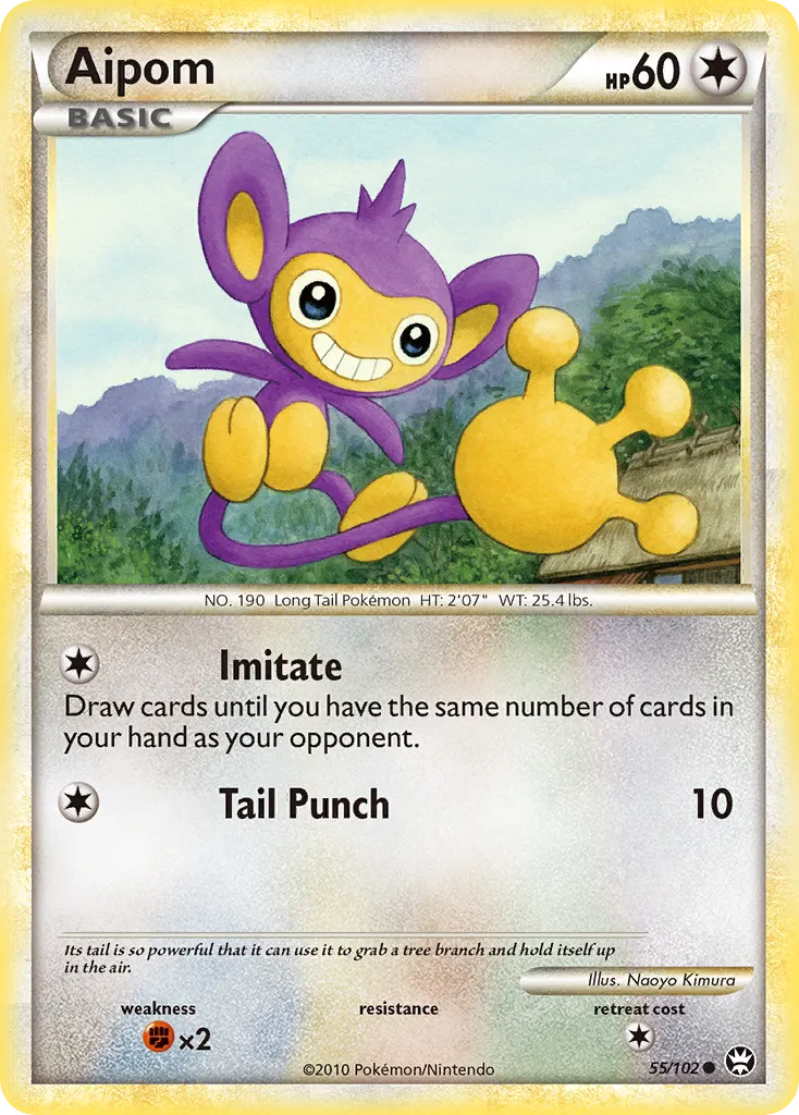 Aipom — Triumphant — Pokémon